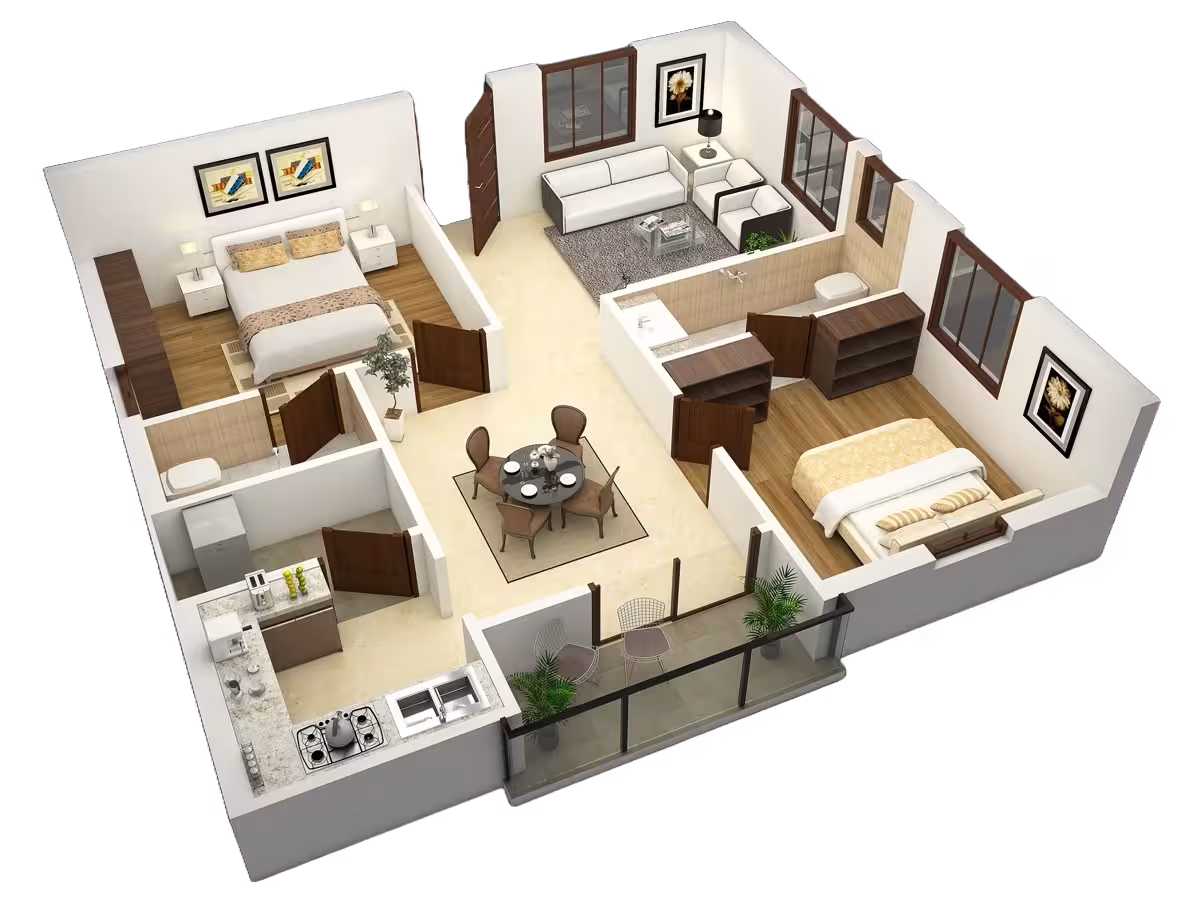2BHK property